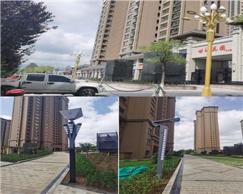 甘肅平?jīng)鲂率兰o(jì)集團(tuán)世紀(jì)花園庭院燈路、景觀(guān)路燈項(xiàng)目